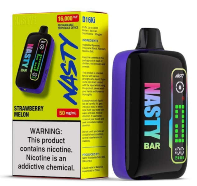 Nasty Bar D16Ki 16000 Puff Disposable Vape