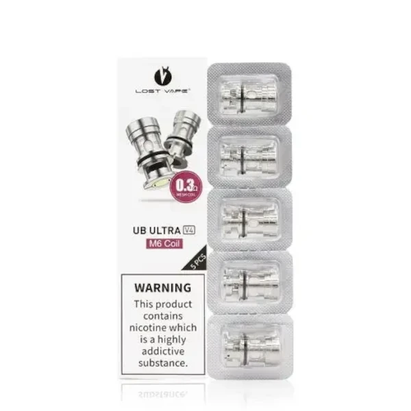 Lost Vape UB Ultra Centaurus B80 AIO Coils/Pod (x1pc) M6 0.3 OHM