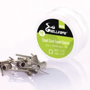 Hellvape-Fused-Clapton-Rebuildable-coils-NI80-Quad-Core-Fused-Clapton-Pre-Built-0.28ohm