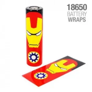 Iron-Man-Battery-Wraps-18650-x1pc