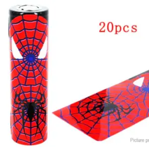 Spider-Man-Battery-Wraps-18650-x1pc