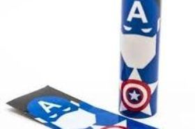 Captain America - Battery Wraps 18650 (x1pc)
