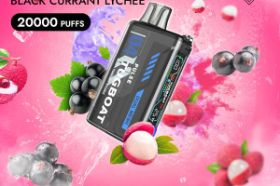 Tugboat Pulse - Blackcurrant Lychee 20 000 Puff